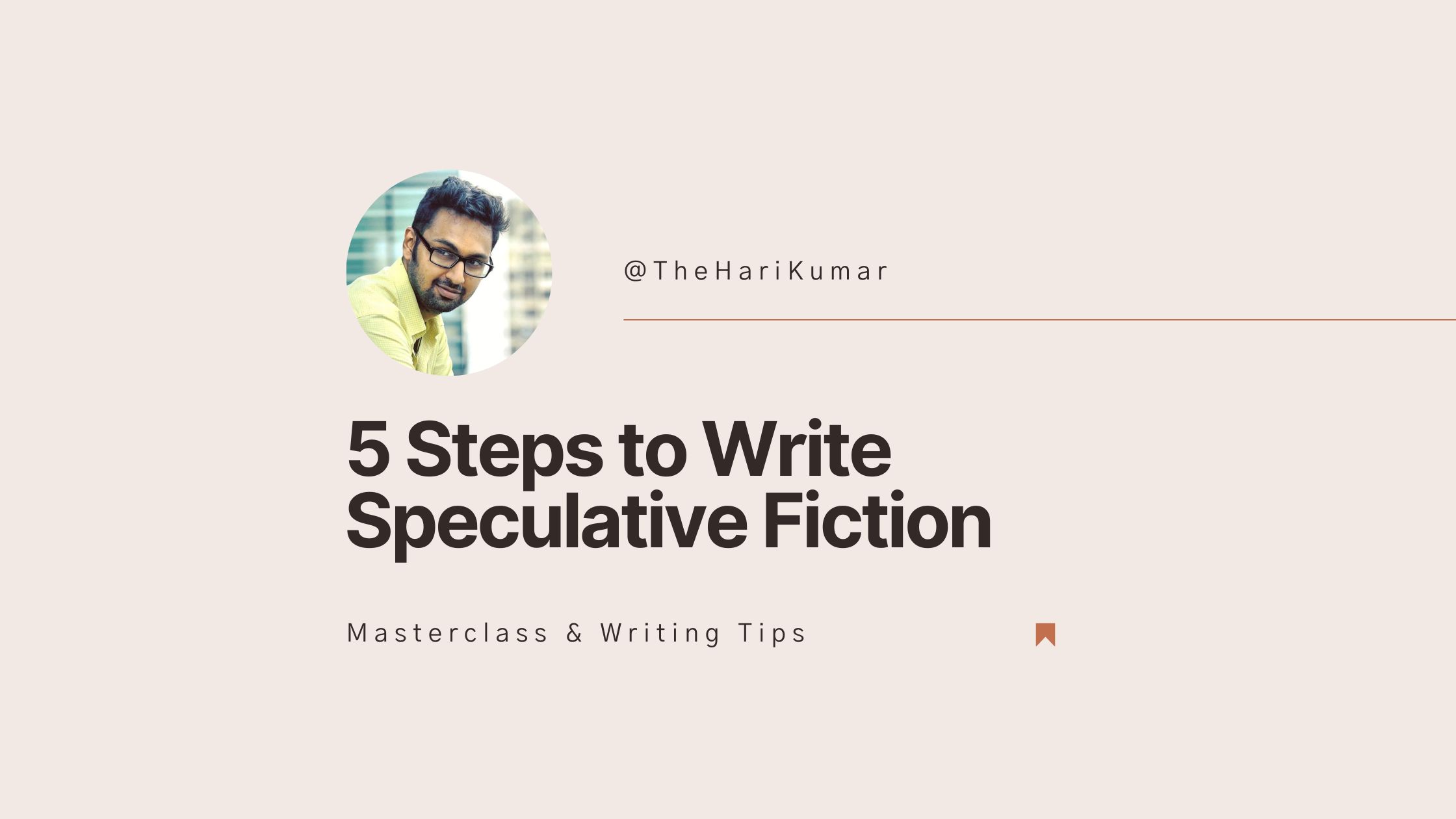 Challenges of Science Fiction , Horror and Fantasy: A Speculative Journey with India's no. 1 horror and fantasy writer K. Hari Kumar