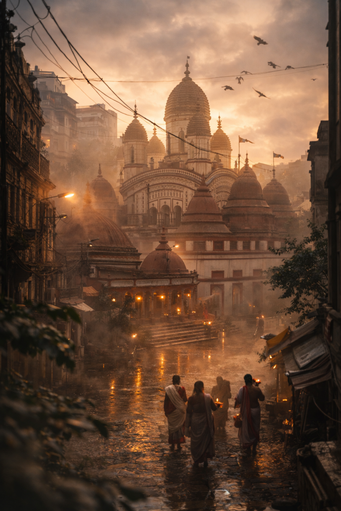 Kalighat temple, Kolkata, West Bengal, India