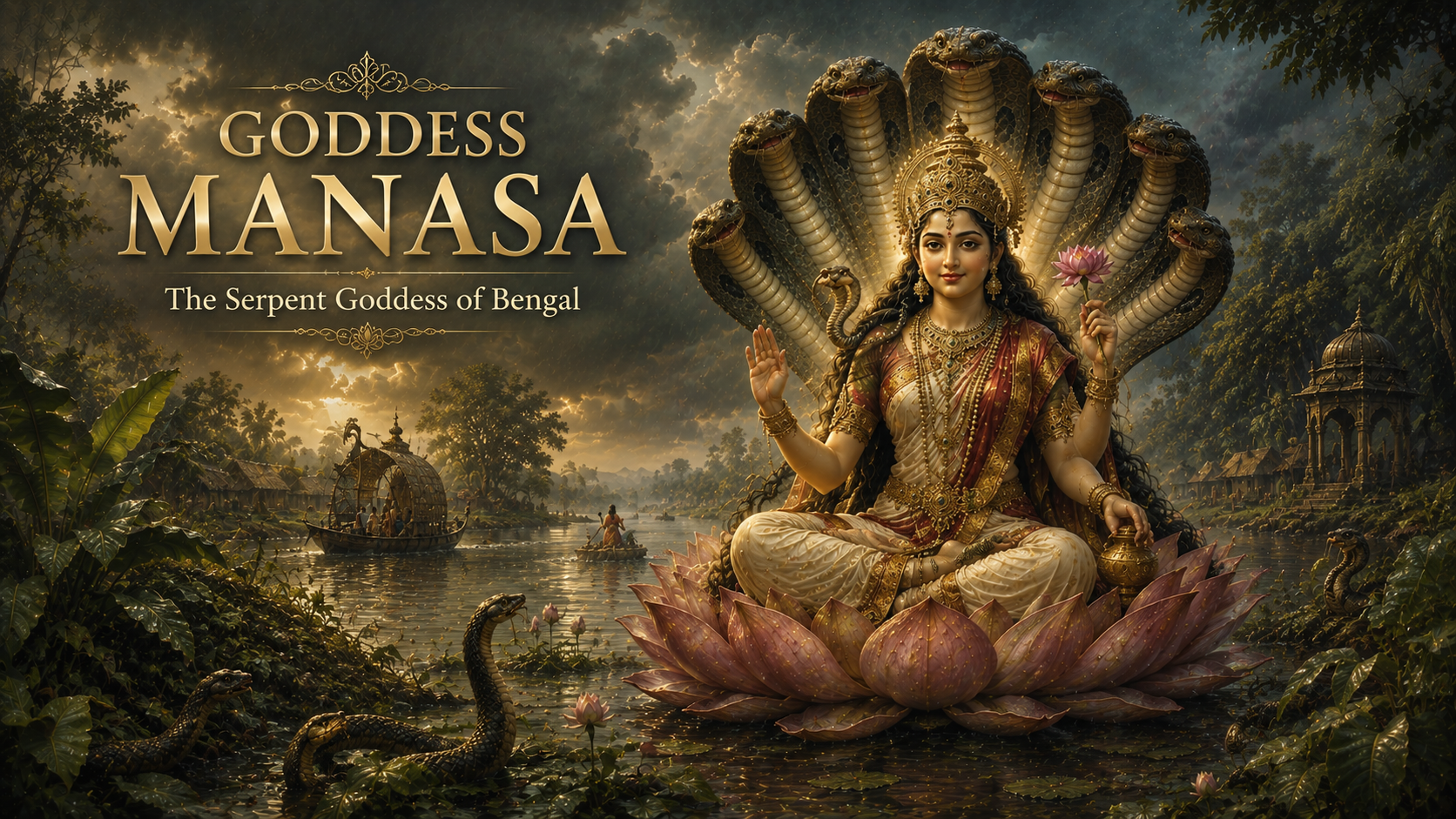 Goddess Manasa: The Serpent Goddess, Behula and the Forgotten Story of Bengal